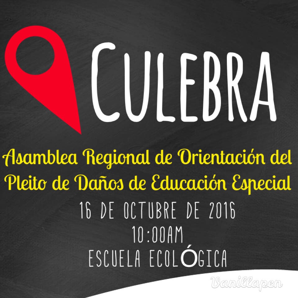 Asambleas regionales - Culebra