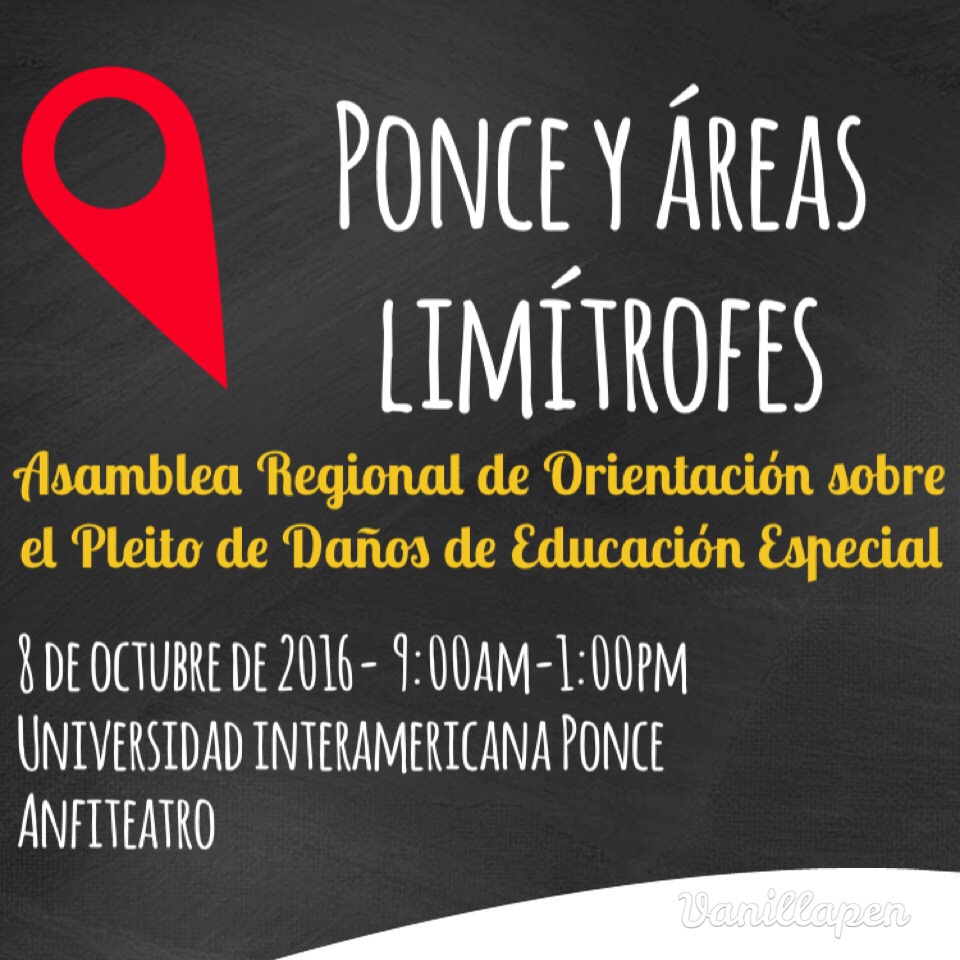 Asambleas regionales - Ponce